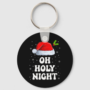 Oh Heilige Nacht Weihnachten Weihnachtsmannmütze S Schlüsselanhänger