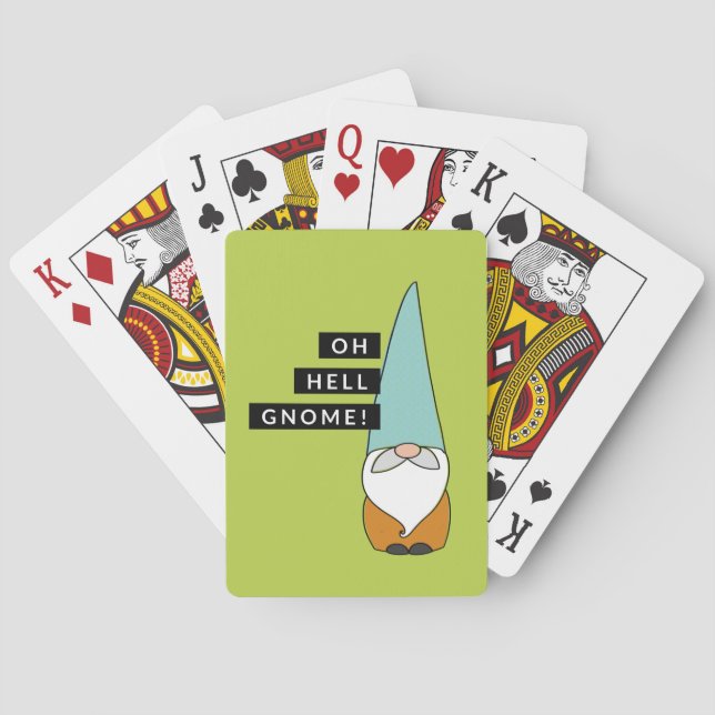 Oh Hell Gnome Spielkarten (Rückseite)