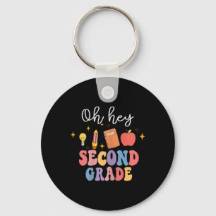 Oh Hey 2. Klasse Spaß Zurück zur Schule  Schlüsselanhänger