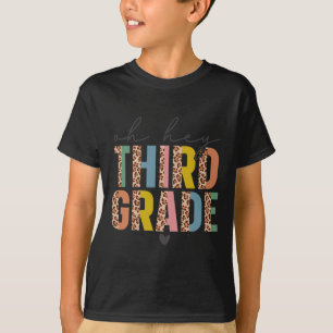 Oh Hey Drittklässler Zurück in die Schule Schüler T-Shirt