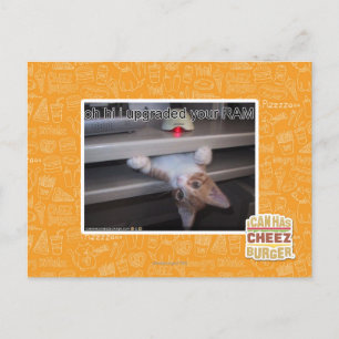 oh hi Ich habe Ihren RAM aktualisiert Postkarte