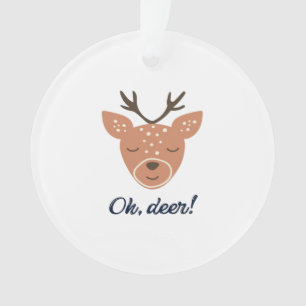 Oh Hirsch Hirsch Liebe Rette Den Hirsch CrAcryl-Or Ornament