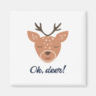 Oh Hirsch Hirsch Liebe Rette Den Hirsch Kreatives  Magnet