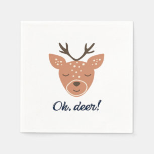 Oh Hirsch Hirsch Liebe Rette Den Hirsch Kreatives Serviette