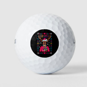 Oh Hirsch ich bin queer LGBT LGBTQ Schwulenstolz h Golfball
