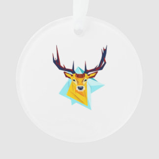 Oh Hirsch Minimaler Rustikaler Stil Acryl-Ornament Ornament