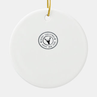 Oh Hirsch modernes ästhetisches Ornament