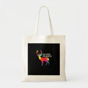 Oh Hirsch Queer Lustiger Wortwitz LGBT Stolz Desig Tragetasche