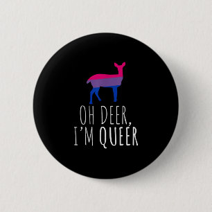 Oh Hirsch Queere Bisexuelle Stolz Schwule Lesben D Button