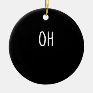 Oh Hirsch Trendiger Halloween-Stil-Ornament Keramik Ornament
