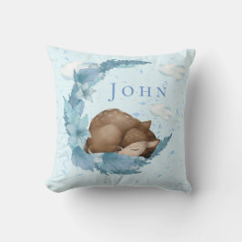Oh, Hirsch und blaue Wolken Dust Baby Kinderzimmer Kissen