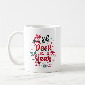 Oh, Hirsch, was für ein Jahr Kaffeetasse