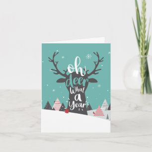 Oh Hirsch, was für ein Jahr Weihnachten