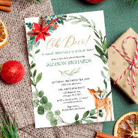 Oh Hirsche geschlechtsneutrale Weihnachtsdusche