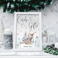 Oh Hirsche Waldtiere Winterkarten und Geschenke