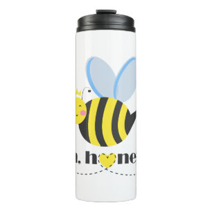 Oh Honey Valentines Queen Bee Charakter mit Tiara Thermosbecher