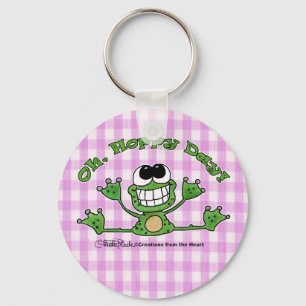 Oh, hoppy Day-Frog Schlüsselanhänger