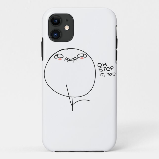 Oh, hör auf Meme Case-Mate iPhone Hülle (Rückseite)