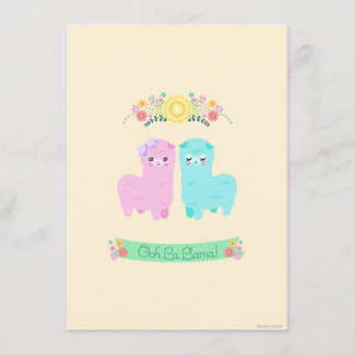 Oh invitation de lama de La