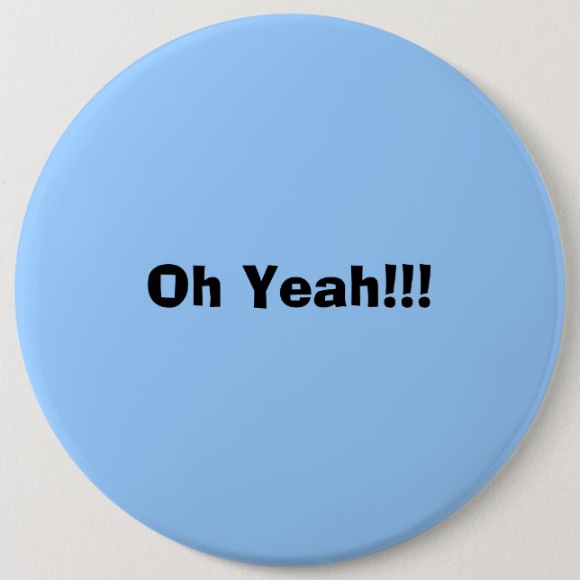 Oh ja!!! button (Vorderseite)