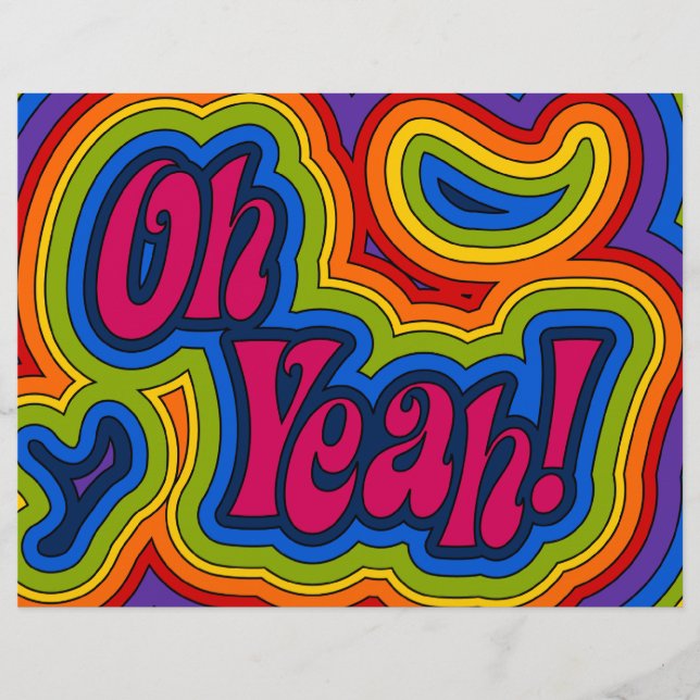 Oh ja! Flyer (Vorne)