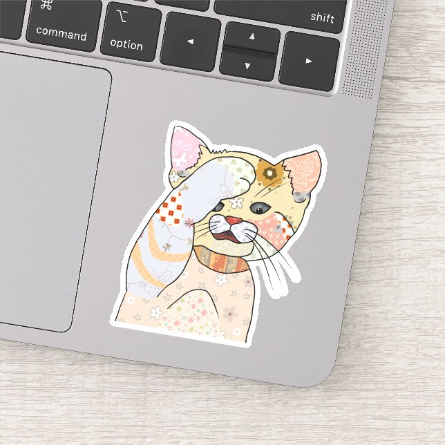 Oh je aufkleber (Detail)