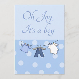 Oh Joy, c'est un bébé avec une douche Invitations