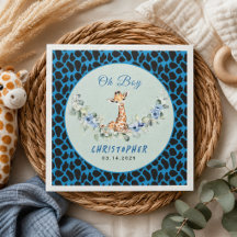 Oh Junge! Baby Giraffe Baby Dusche