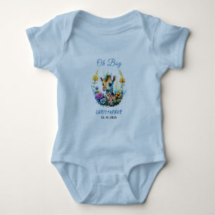 Oh Junge! Baby Giraffe Baby Dusche Strampler