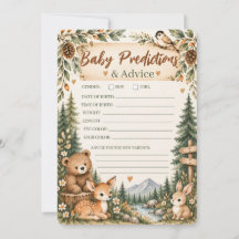 Oh-Junge-Baby-Shower-Abenteuer-Waldgebirge