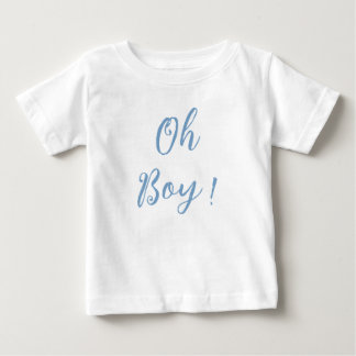 Oh, Junge, blau Baby T-shirt