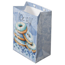 Oh Junge Blaue Donuts Baby Shower