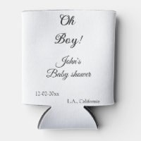 oh Junge Mädchen Babydusche geben den Namen Datum 