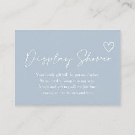 Oh Junge Minimalistische Babydusche Begleitkarte