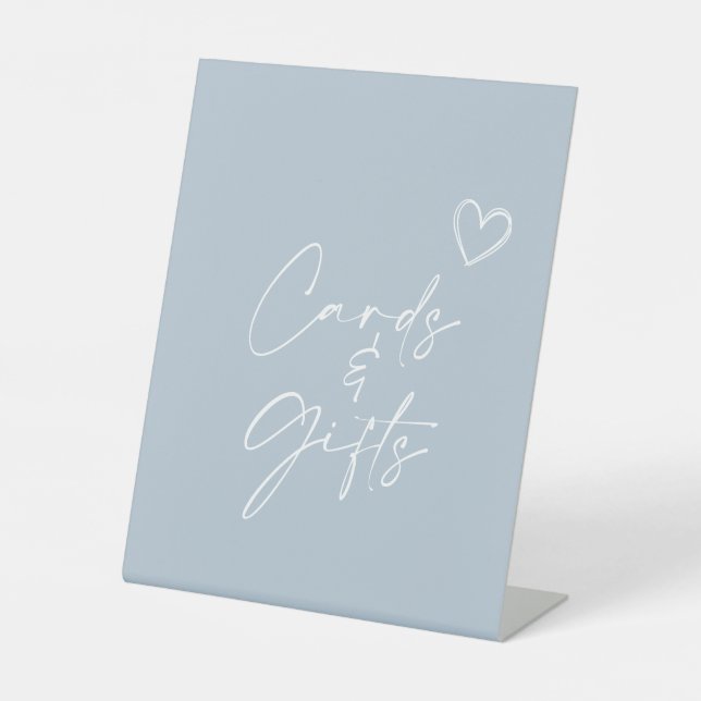 Oh Junge Minimalistische Babyduschkarten und Gesch Sockelschild (Vorderseite)