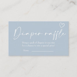 Oh Junge Minimalistische moderne Babydusche Windel Begleitkarte
