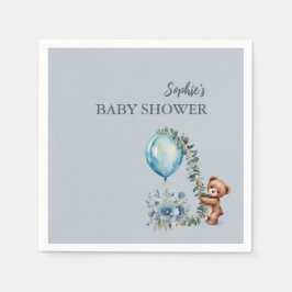 Oh Junge! Wir können Babydusche frühzeitig abwarte Serviette