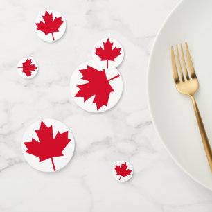Oh, Kanada! Ahornleaf stolz und kostenlos Konfetti
