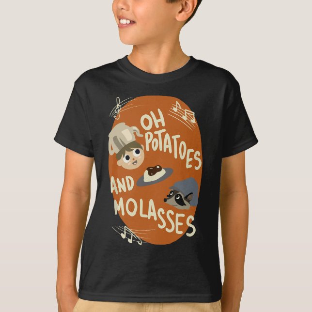Oh Kartoffeln und Molassen wichtig T-Shirt (Vorderseite)