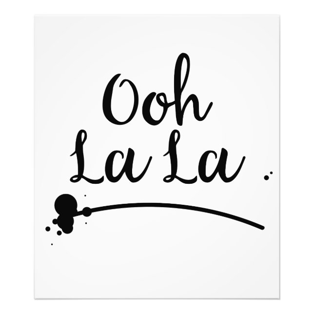 Oh La Fotodruck (Vorne)