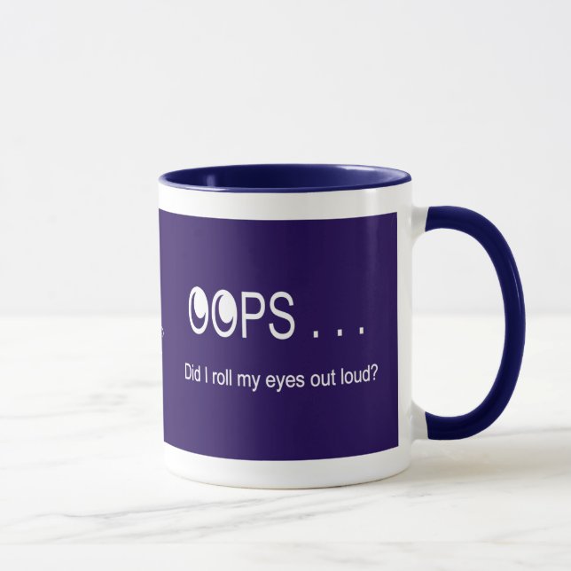 Oh là là !… le roulement observe la tasse (Droite)