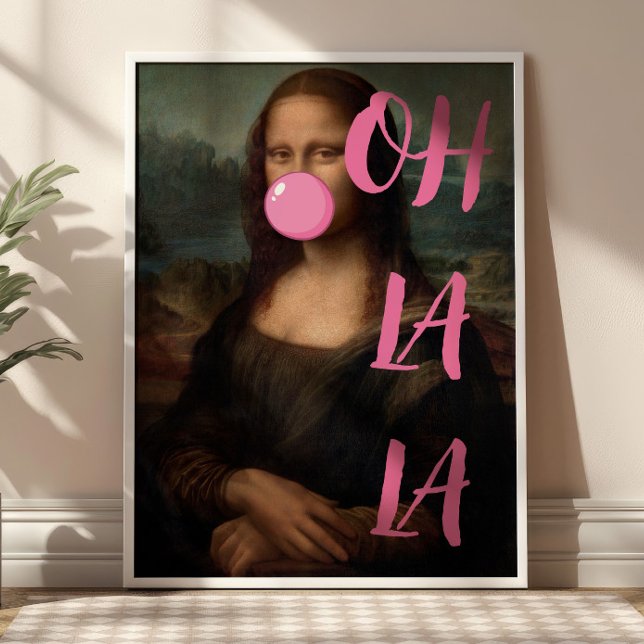 OH LA Mona Lisa Altered Art Poster (Von Creator hochgeladen)