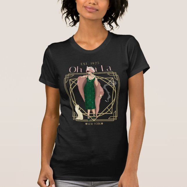 Oh-La-Shirt (kurze Schlange) T-Shirt (Vorderseite)