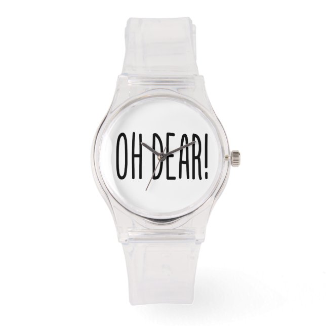 OH LASS! ARMBANDUHR (Vorderseite)