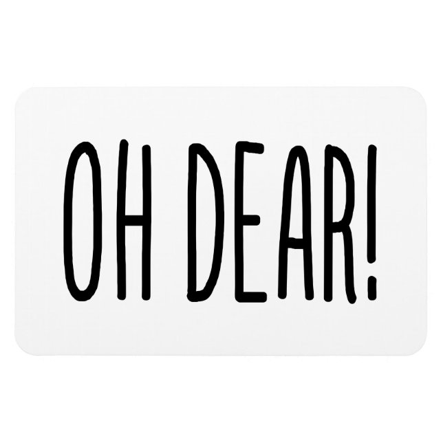 OH LASS! MAGNET (Horizontal)