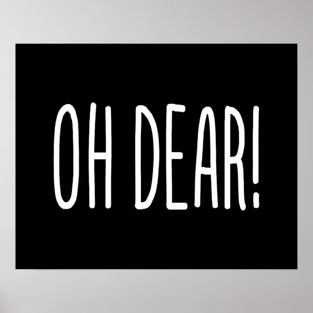 OH LASS! Poster (Vorne)