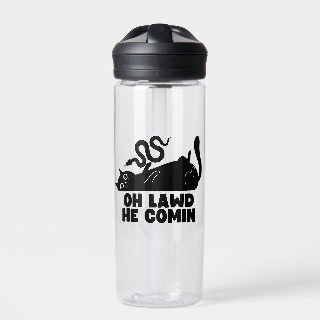 Oh Lawd He Comin Trinkflasche (Vorderseite)