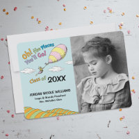 Oh, Les Endroits Où Tu Vas Aller ! Faire-part de d