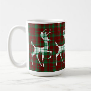 "Oh, liebe" Weihnachten Kariert Kaffeetasse