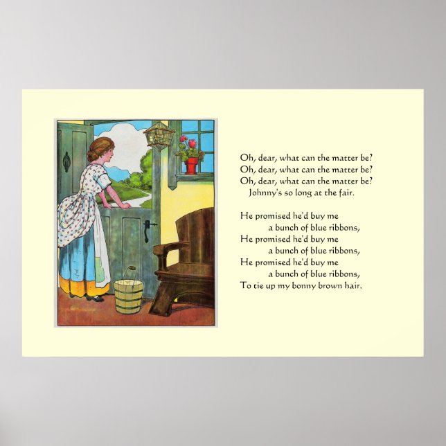 Oh, Liebling, was kann die Sache sein? Poster (Vorne)